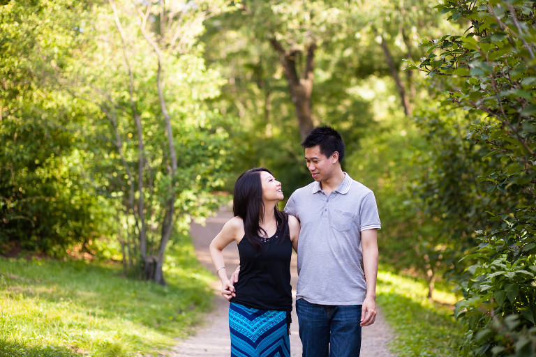 Boston Engagement Photography at Arnold Arboretum