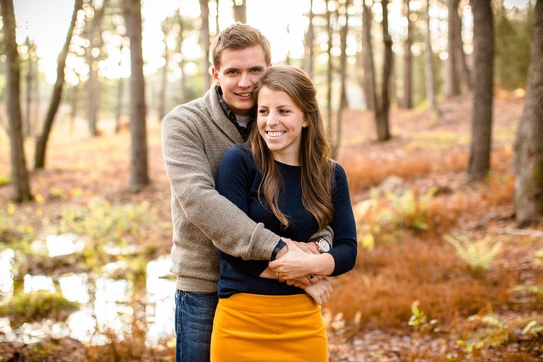 fall engagement session