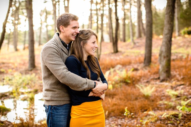 fall engagement session